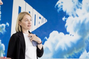 Виктория Толстоганова в Музее Ельцина