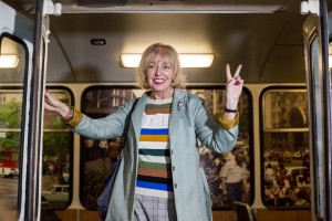 Журналистика 90-х. Елена Дикун и Раф Шакиров в Музее Ельцина