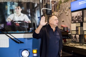 Журналистика 90-х. Елена Дикун и Раф Шакиров в Музее Ельцина