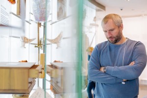 Режиссер Юрий Быков в Музее Ельцина