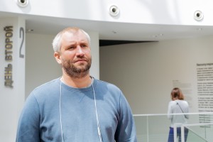 Режиссер Юрий Быков в Музее Ельцина