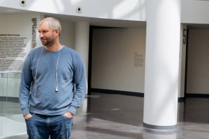 Режиссер Юрий Быков в Музее Ельцина