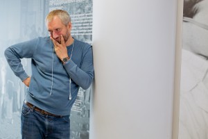 Режиссер Юрий Быков в Музее Ельцина