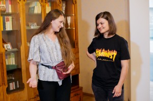 Залина Маршенкулова в Музее Ельцина