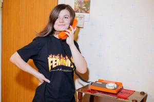 Залина Маршенкулова в Музее Ельцина