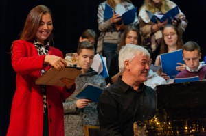 Репетиция музыкальной программы «Молот и серп»