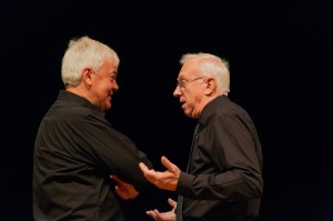 Алексей Гориболь и Владимир Завадский. Репетиция музыкальной программы «Молот и серп»