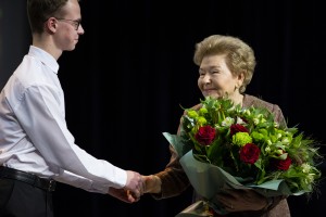 Наина Ельцина вручила стипендии студентам УрФУ