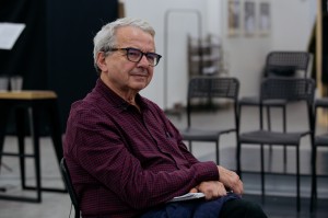 Театральный критик Жан-Пьер Тибода на спектакле «Колымские рассказы»