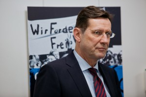 Матиас Крузе. Открытие выставки «От Мирной революции к Германскому единству»