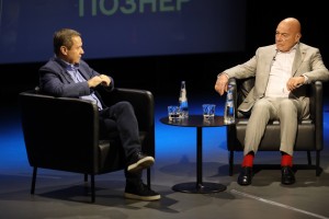 Публичное интервью Владимира Познера с Валентином Юмашевым