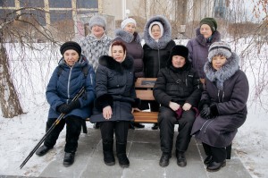 Именная скамейка Всероссийского общества инвалидов