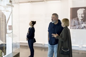 Дмитрий Муратов в Музее Ельцина