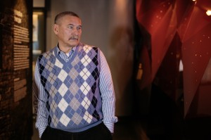 Аркадий Мурашов в Музее Ельцина