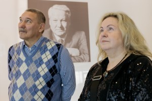 Аркадий Мурашов в Музее Ельцина