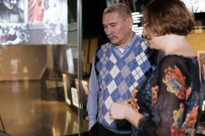 Аркадий Мурашов в Музее Ельцина