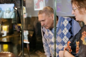 Аркадий Мурашов в Музее Ельцина