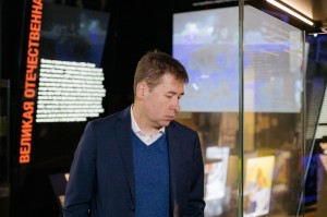 Илья Новиков в Музее Ельцина