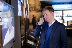 Илья Новиков в Музее Ельцина