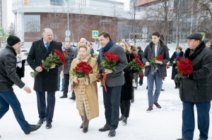 День рождения Бориса Ельцина 2020. Возложение цветов