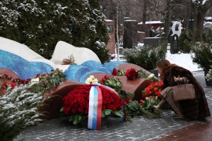 День рождения Бориса Ельцина 2020. Новодевичье кладбище