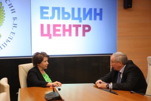 Вручение ельцинских стипендий теннисистам