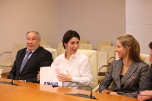 Вручение ельцинских стипендий теннисистам