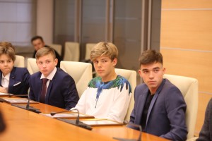 Вручение ельцинских стипендий теннисистам