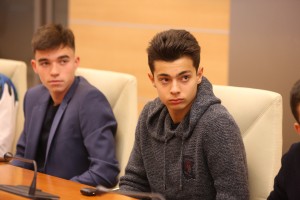 Вручение ельцинских стипендий теннисистам