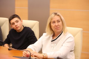 Вручение ельцинских стипендий теннисистам