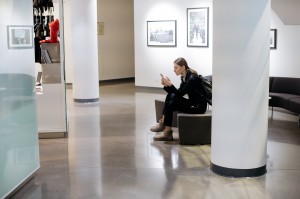 Алла Гербер в музее Ельцина