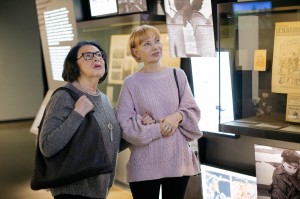 Алла Гербер в музее Ельцина