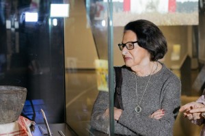 Алла Гербер в музее Ельцина