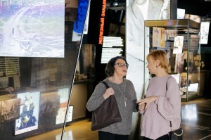 Алла Гербер в музее Ельцина