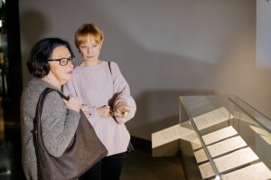 Алла Гербер в музее Ельцина