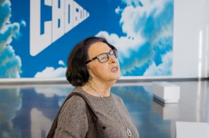Алла Гербер в музее Ельцина