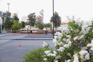 Фасад Ельцин Центра. Май, 2020