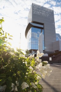 Фасад Ельцин Центра. Май, 2020