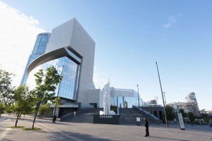 Фасад Ельцин Центра. Май, 2020