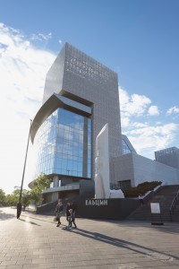 Фасад Ельцин Центра. Май, 2020