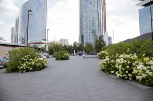 Фасад Ельцин Центра в июле 2020 