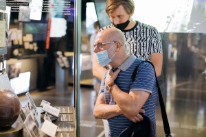 Алексей Малобродский с семьей в Музее Ельцина