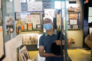 Алексей Малобродский с семьей в Музее Ельцина