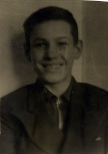 Борис Ельцин – школьник