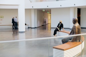 Посол Франции в России Пьер Леви в Музее Ельцина