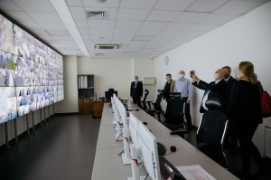 Посол Франции в России Пьер Леви в Музее Ельцина