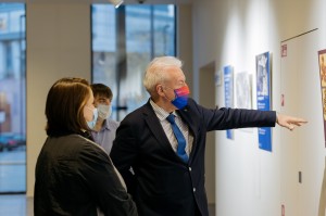 Открытие фотовыставки в честь 100-летия УрФУ