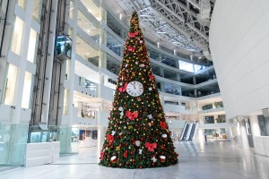 Новогодняя ёлка в Ельцин Центре декабрь 2020