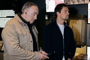 Данила Козловский в Музее Ельцина