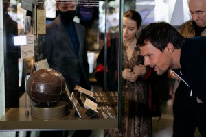 Данила Козловский в Музее Ельцина